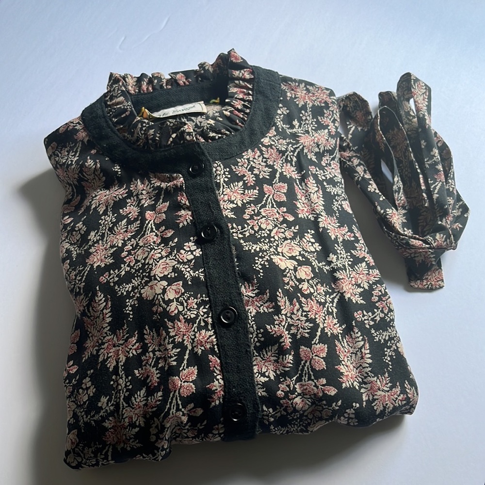 Ms. Sugar Vintage Floral Prairie A-Line Dress